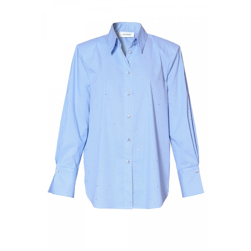 IRMA BLOUSE IN LIGHT BLUE JETS