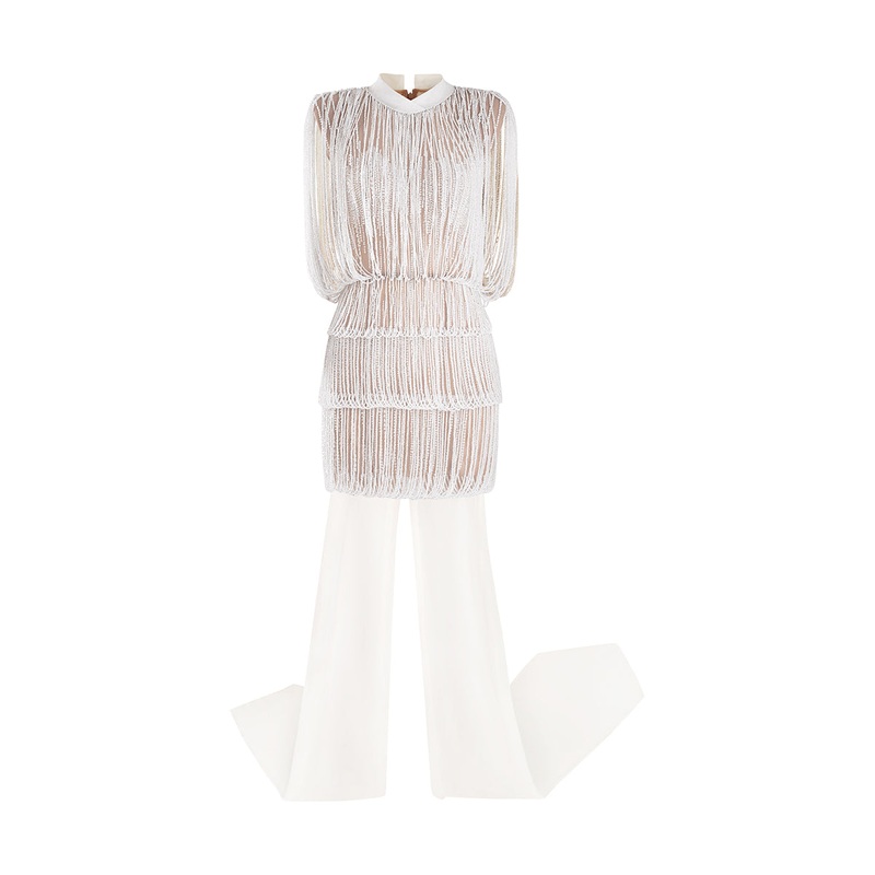 IVORY GRACE DRESS IN WHITE