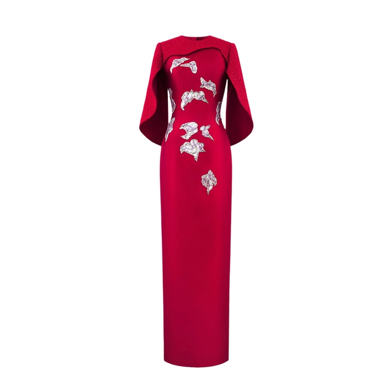 LUSTRE REVERIE GOWN IN RED