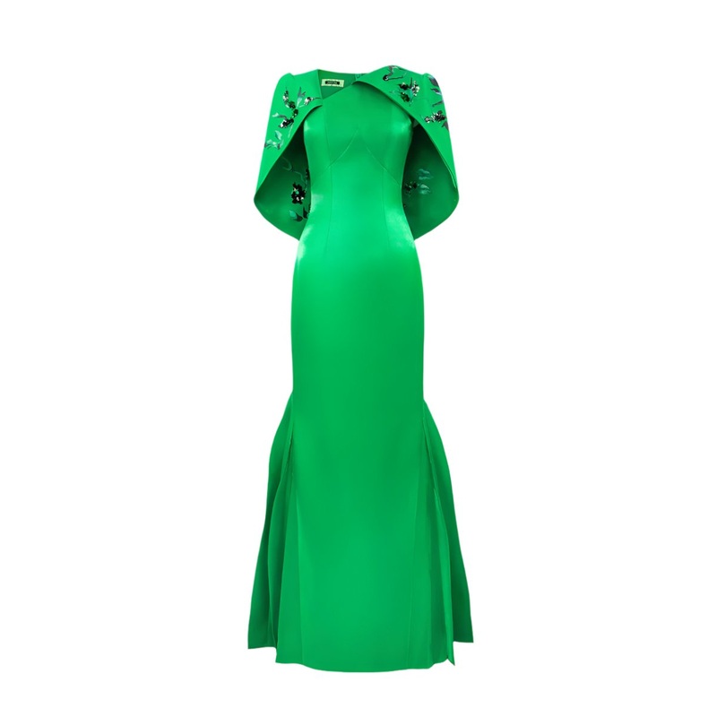 SONG OF FREEDOM GOWN IN GREEN