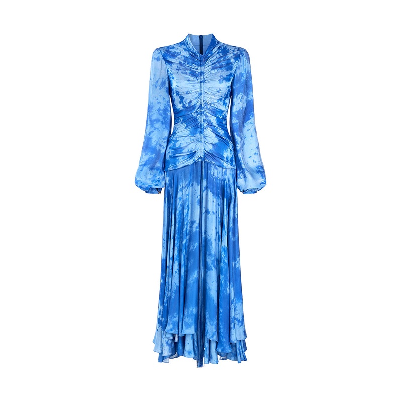 THE ALLURE OF WATER DRESS IN BLUE