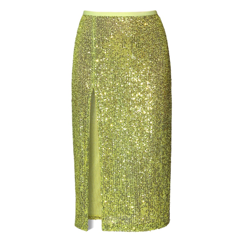 ZUZA SKIRT IN LEMON SPARKLE