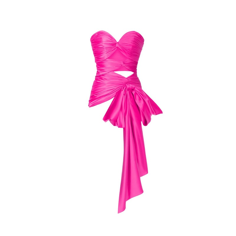 3 CARATS HOT PINK BUSTIER