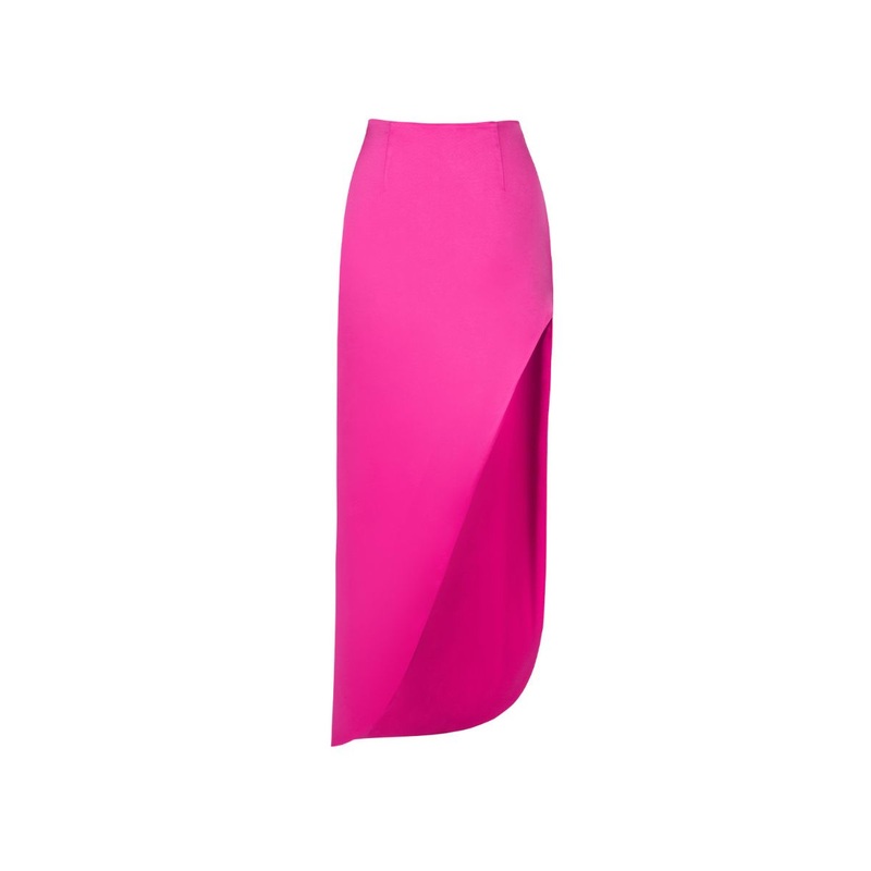 3 CARATS HOT PINK MAXI SKIRT
