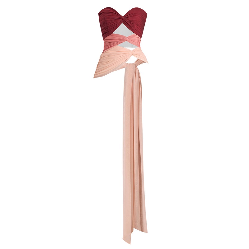 3 CARATS THREE WARM TONE BUSTIER