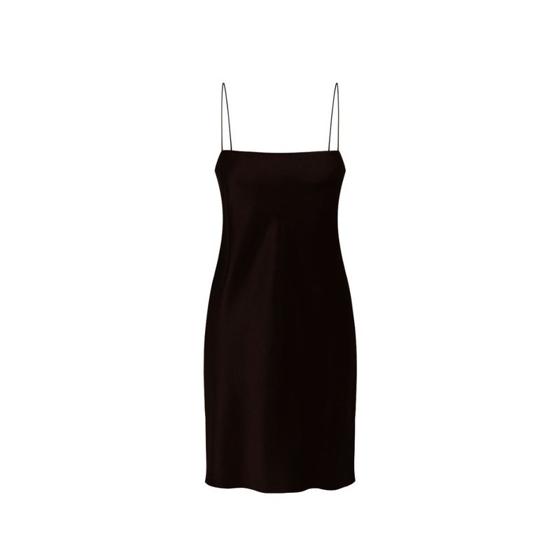 NAOMI BLACK MINI DRESS