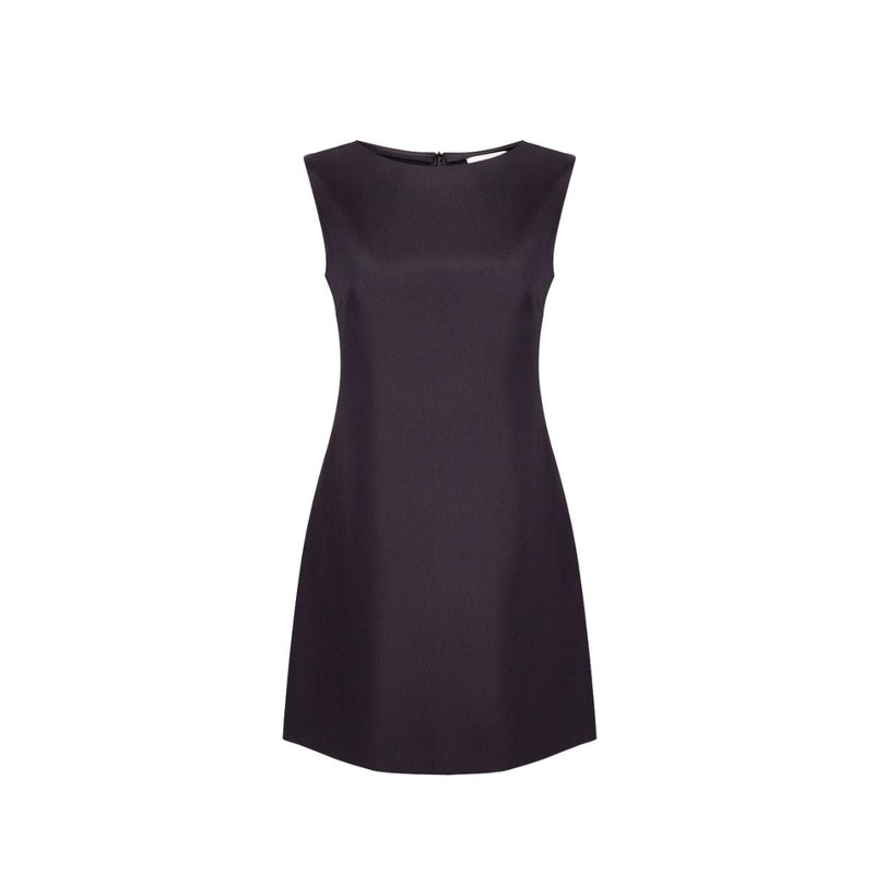 PEPPER BLACK MINI DRESS