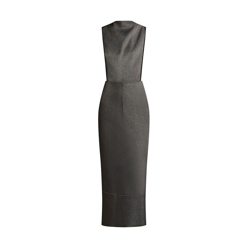 SLEEVELESS MIDI DRESS