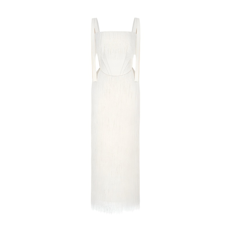 WHITE ANDREA DRESS