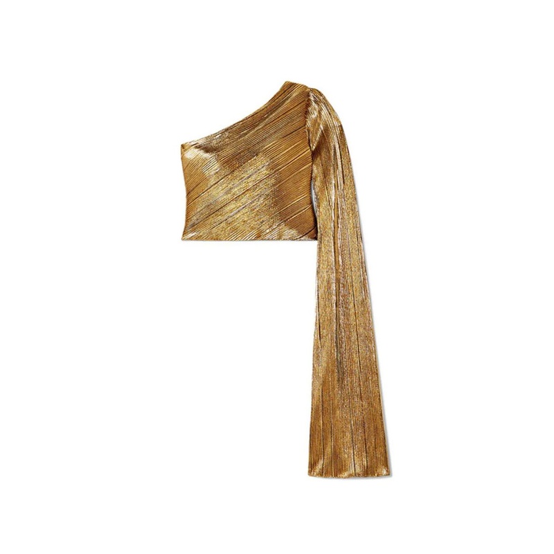 GOLD PLISS TOP