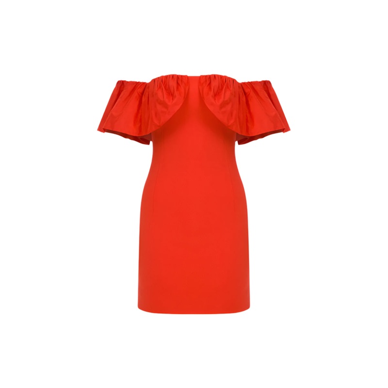 SARAH MINI DRESS IN RED
