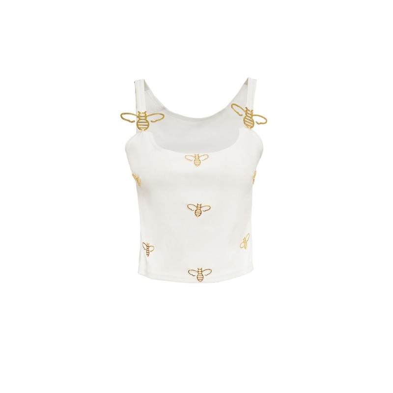 BEE TANK IN WHITE