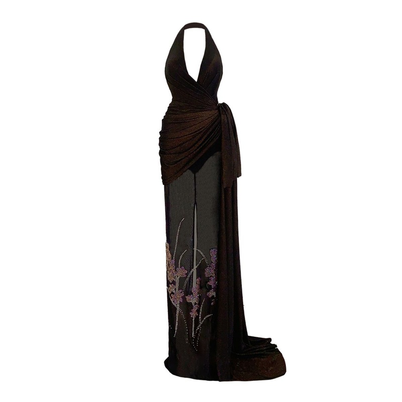 LILY HALTER GOWN