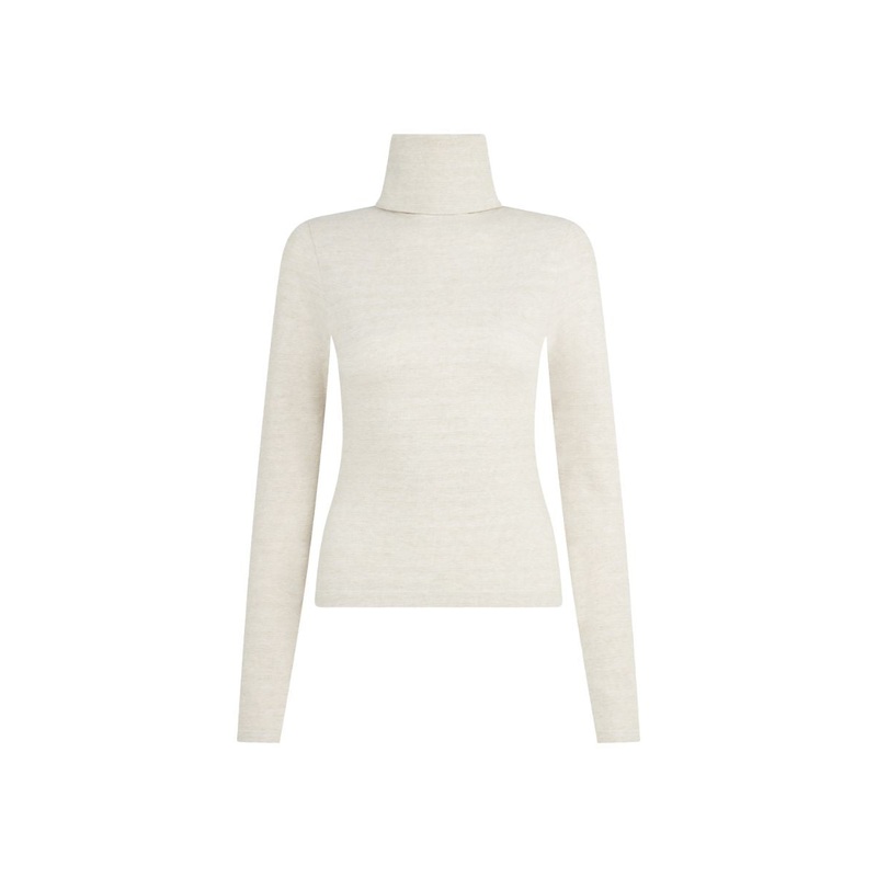 LONG SLEEVE TOP IN CREAM