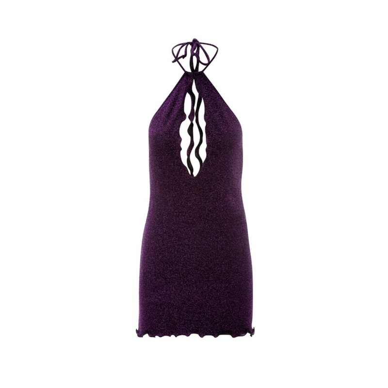 PAOLA DRESS IN PURPLE