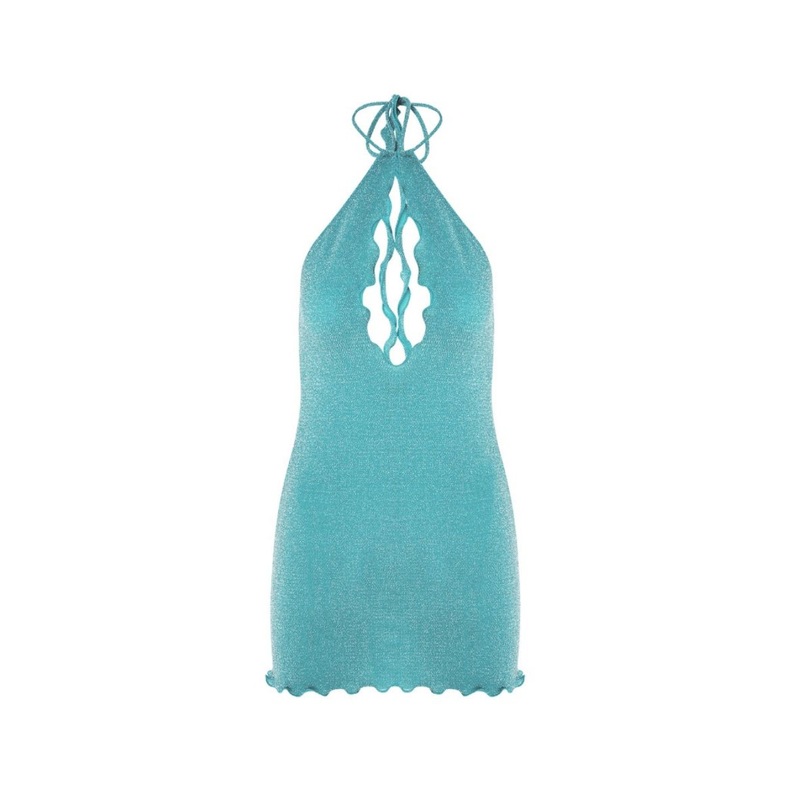 PAOLA DRESS IN TURQUOISE