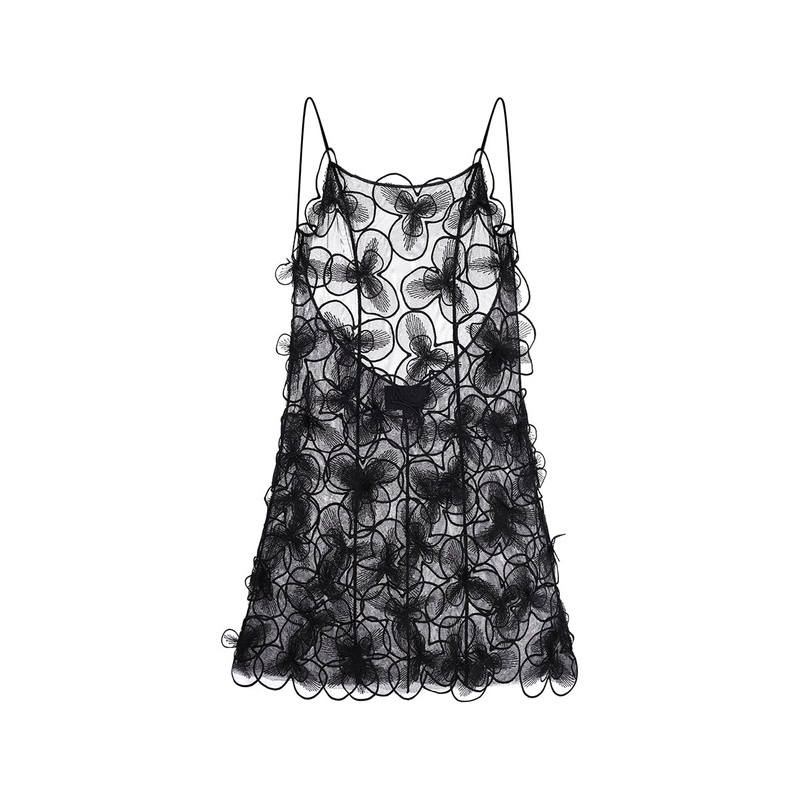 ANETTE MINI DRESS IN BLACK