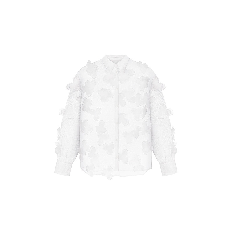 CARMEN SHIRT IN WHITE