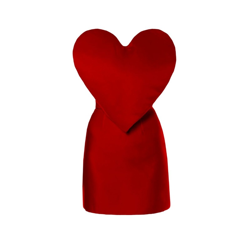 JOY RADIANT RED HEART DRESS