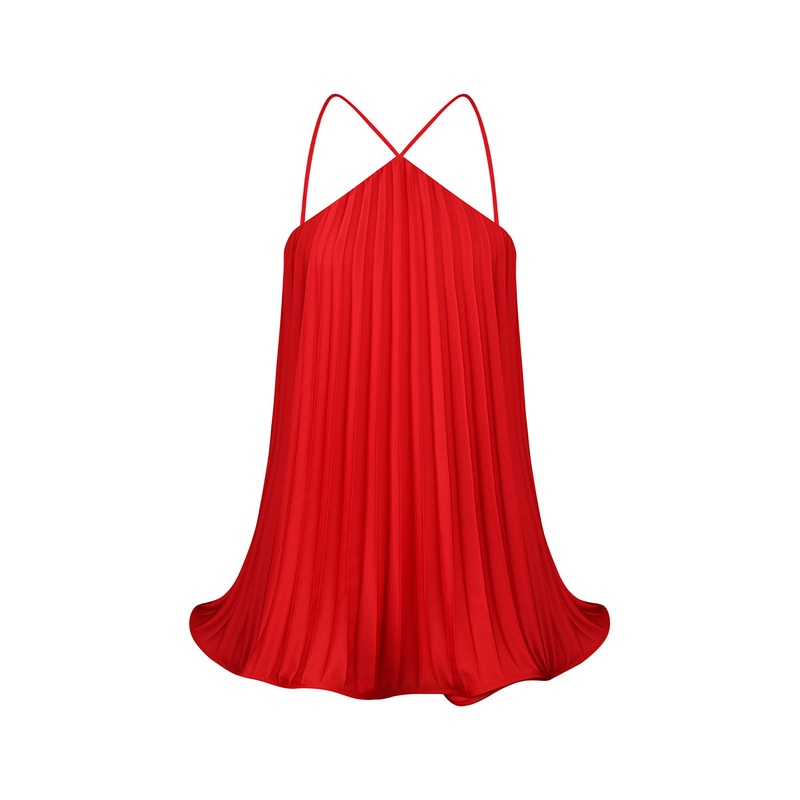 SCARLETT TOP IN RED