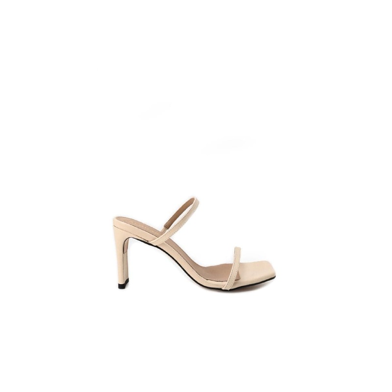 CANNES BEIGE MULES