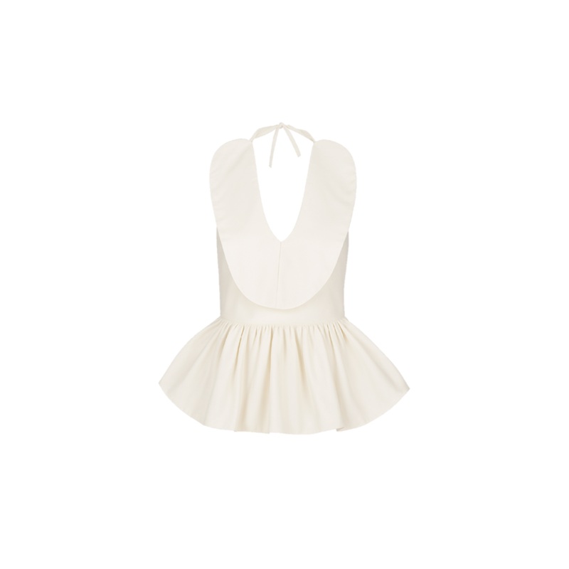 CORINA BLOUSE IN IVORY