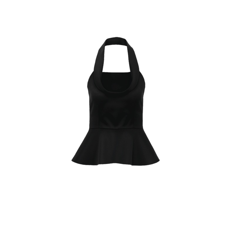 GISELLE TOP IN BLACK