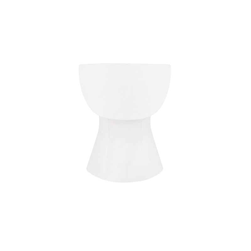 LUNE TOP IN IVORY