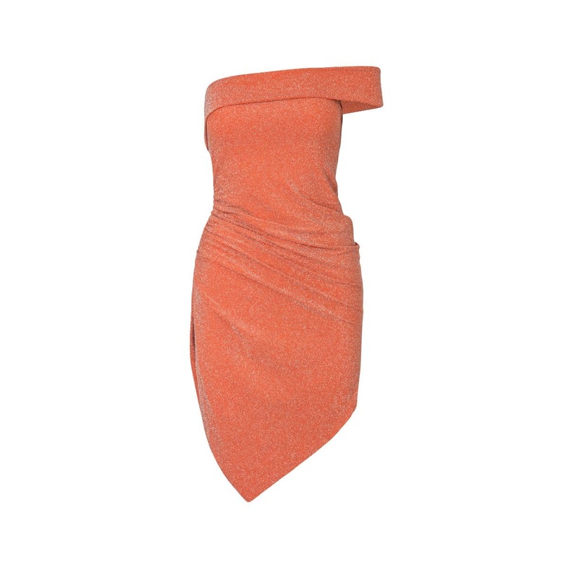 MANDARINE GOA STRAPLESS MINI DRESS