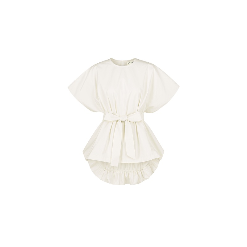 NONORA BLOUSE IN IVORY
