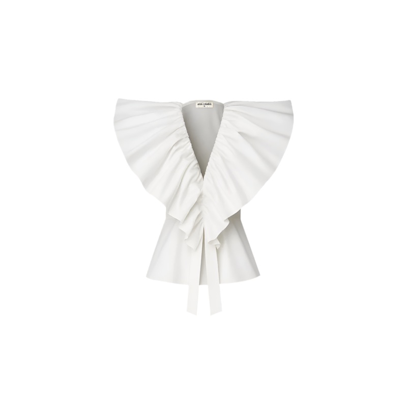 PALMA BLOUSE IN IVORY