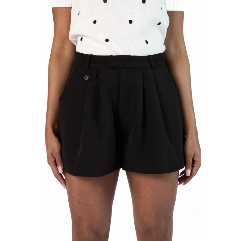 Fresh Path Black Tailored Shorts FINAL SALE