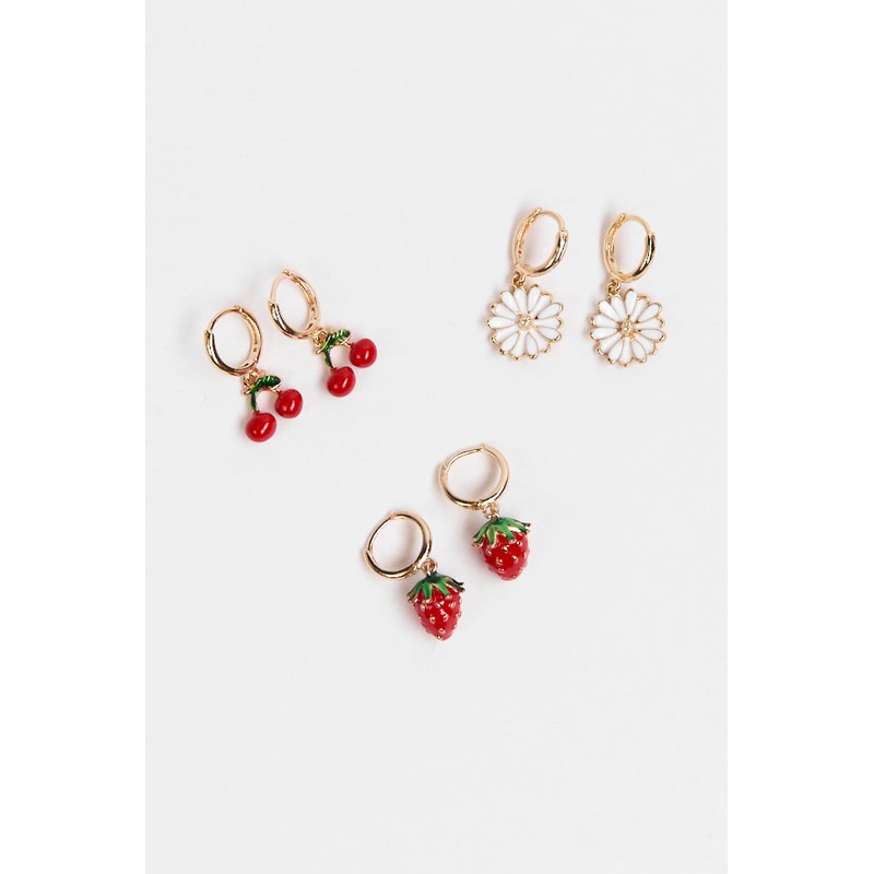 Fruit Basket Earring Set