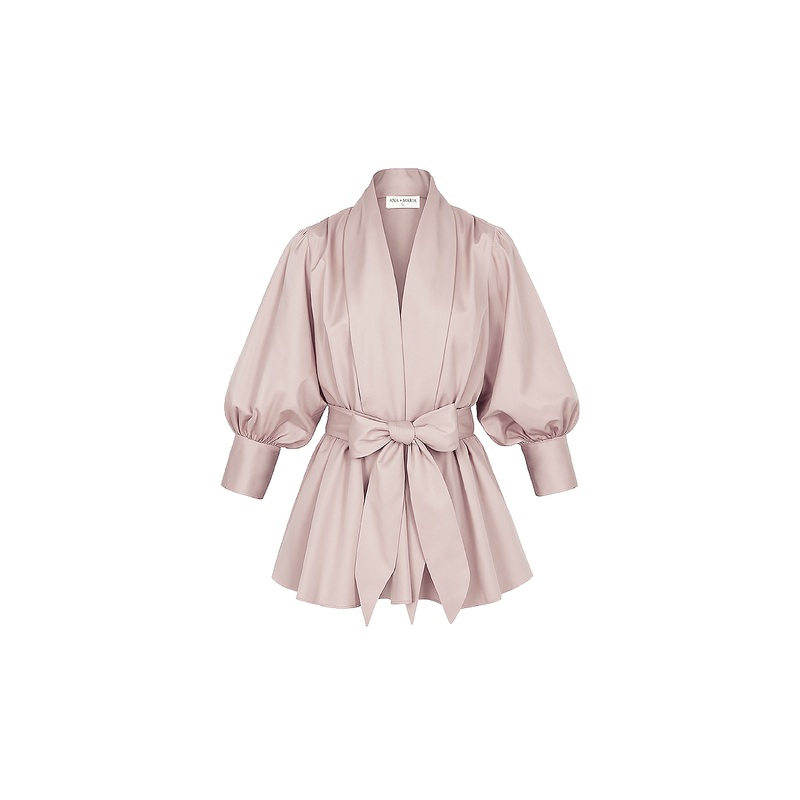 GALA TOP IN PALE PINK