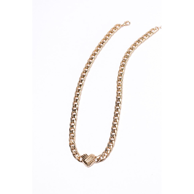 Gold Heart Choker