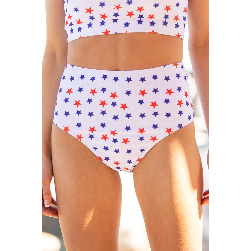 Wish Upon A Star High Waisted Bikini Bottoms FINAL SALE