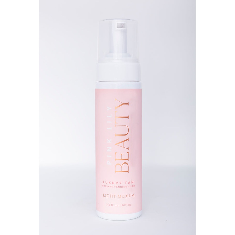 Beauty Luxury Tan Sunless Tanning Foam Self Tanner – Light-Medium FINAL SALE