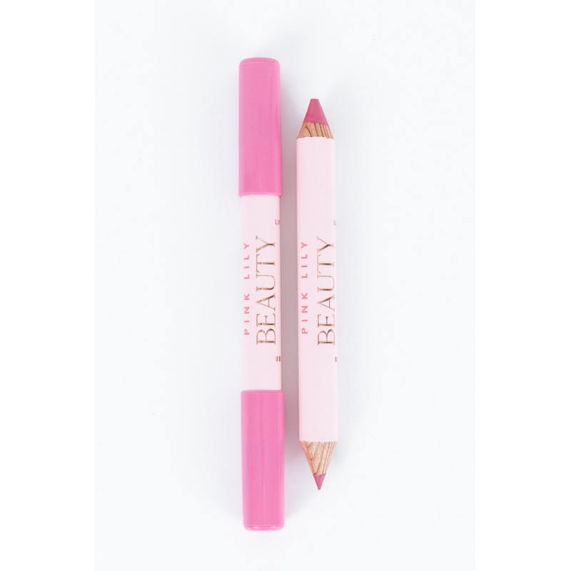 Beauty Double Bloom Dual Lipstick and Lip Liner – Candy Rose FINAL SALE
