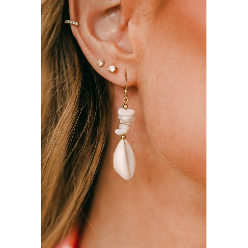 Dangle Shell Earrings FINAL SALE