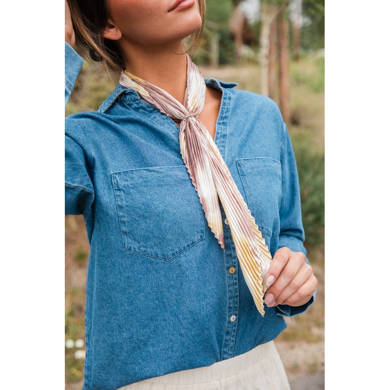 Lost and Found Tie-Dye Bandana FINAL SALE