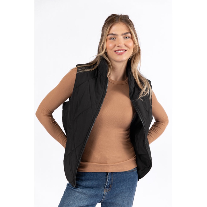 Make Your Choice Brown Ribbed Long Sleeve Tee FINAL SALE