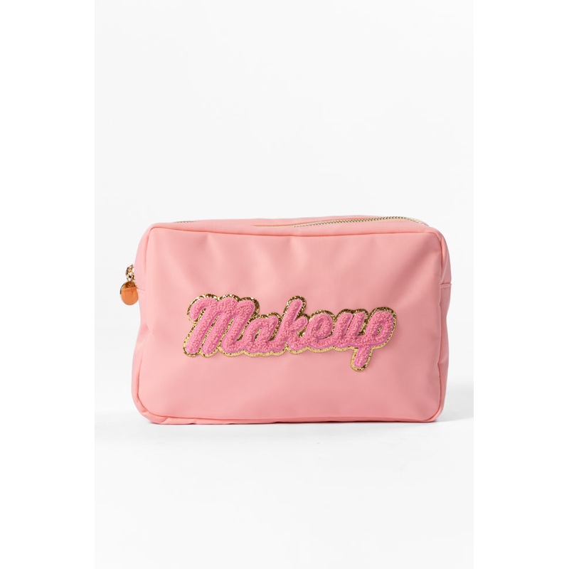 Pink “Makeup” Travel Pouch