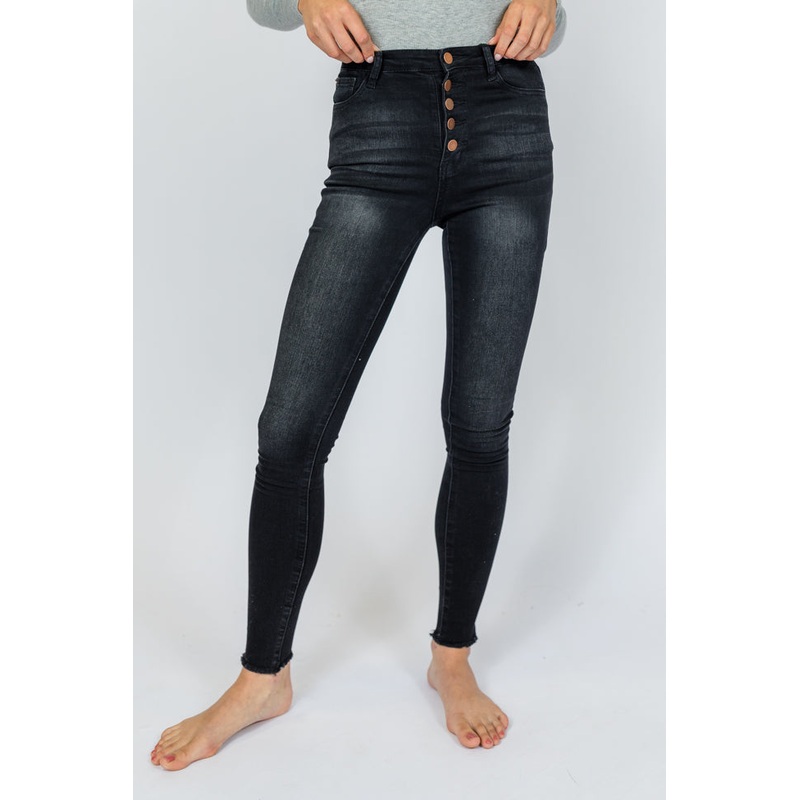 Chelsie Black Skinny Tall Jeans FINAL SALE