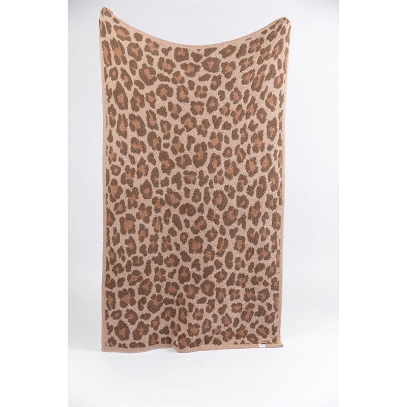 Make Me Believe Dark Leopard Blanket FINAL SALE