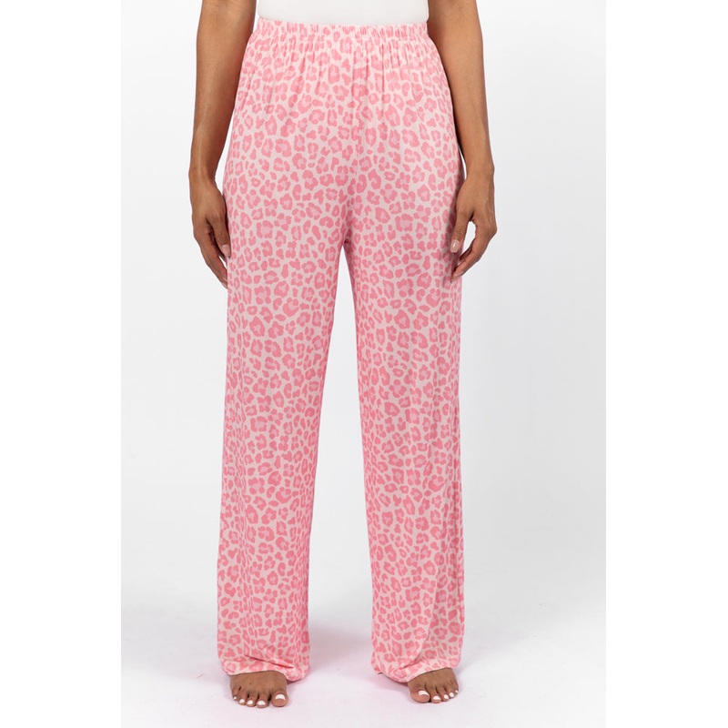 Sweet Dreams Pink Leopard Pajama Pants FINAL SALE
