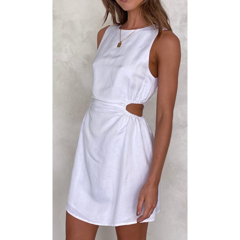 Mandi Mini Dress – White