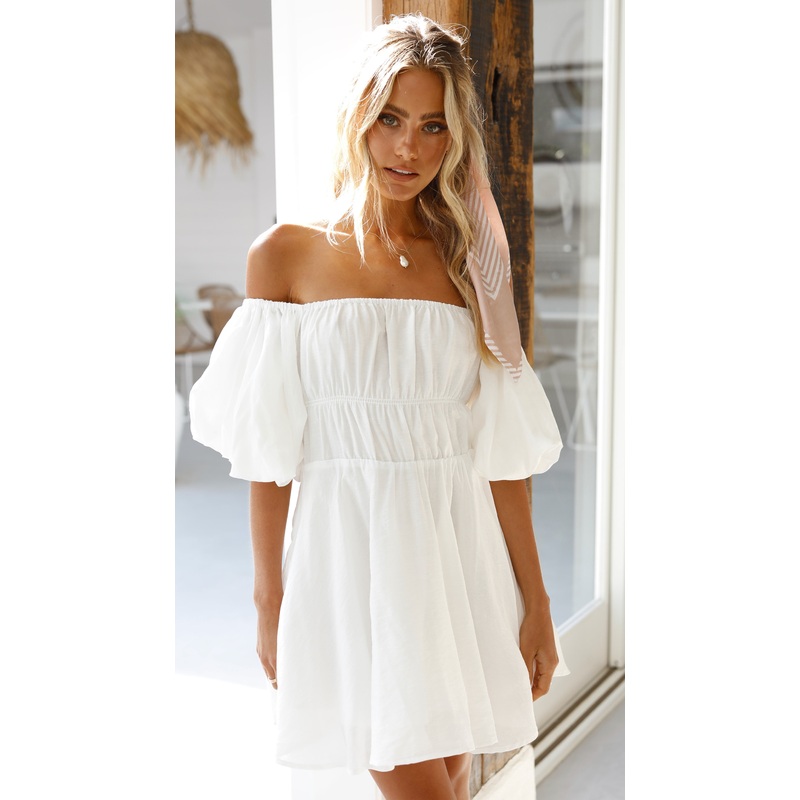 Adi Mini Dress – White