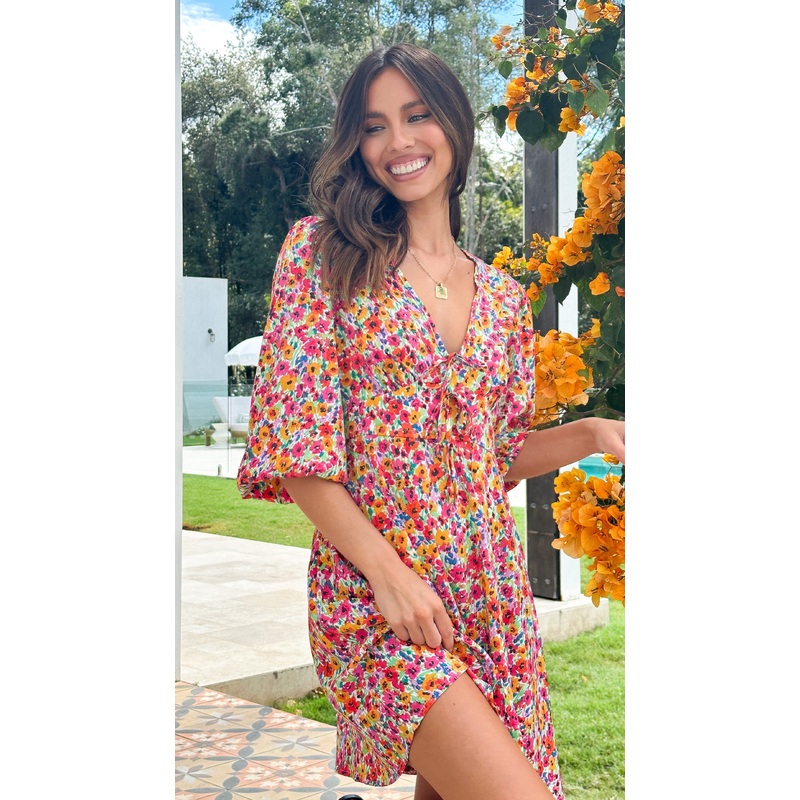 Baxter Mini Dress – Lucia Print