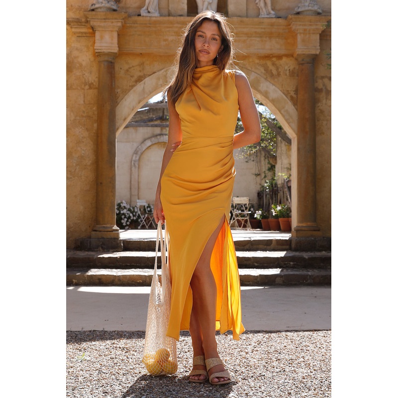 Favourite Girl Maxi Dress Orange