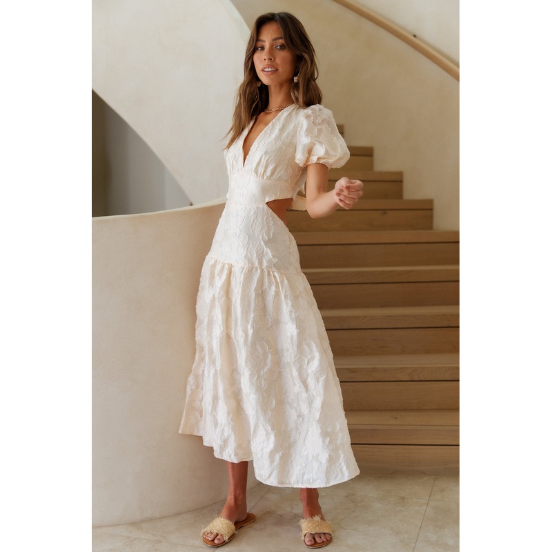Make The Most Maxi Dress Cream